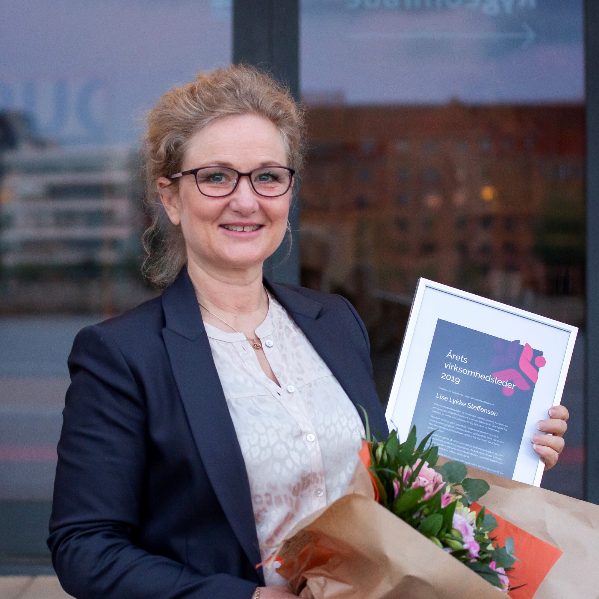Lise Lykke Steffensen fra NordGen er årets virksomhedsleder